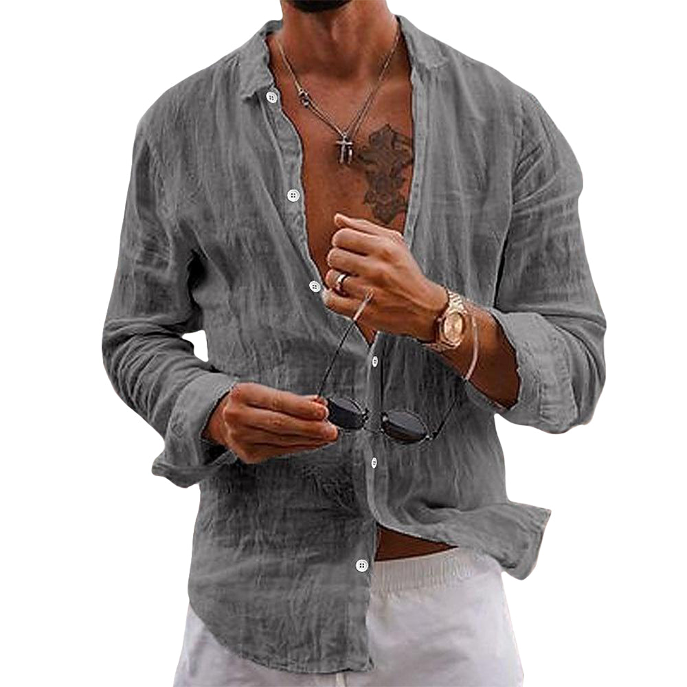 Alessandro | Camicia di lino casual