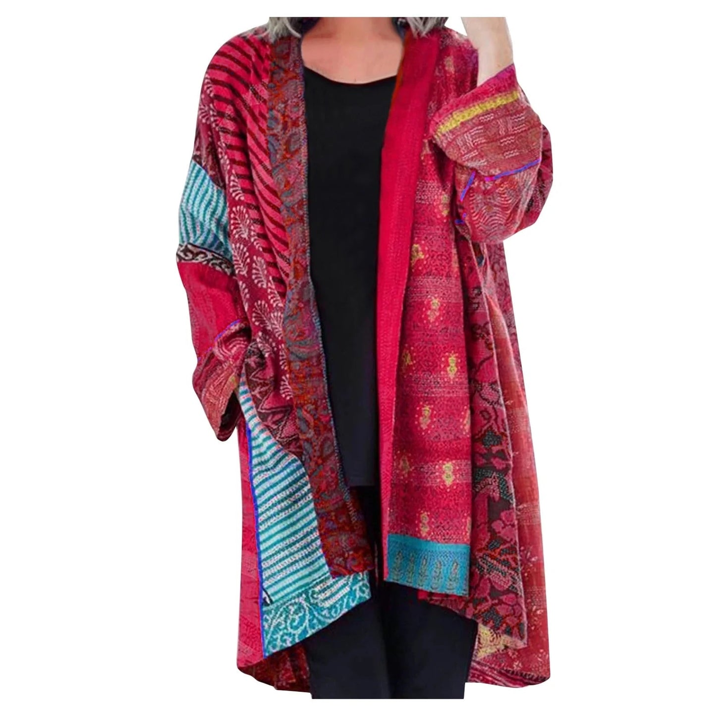 AMELIE™ | CARDIGAN LUNGO IN STILE BOHÉMIEN