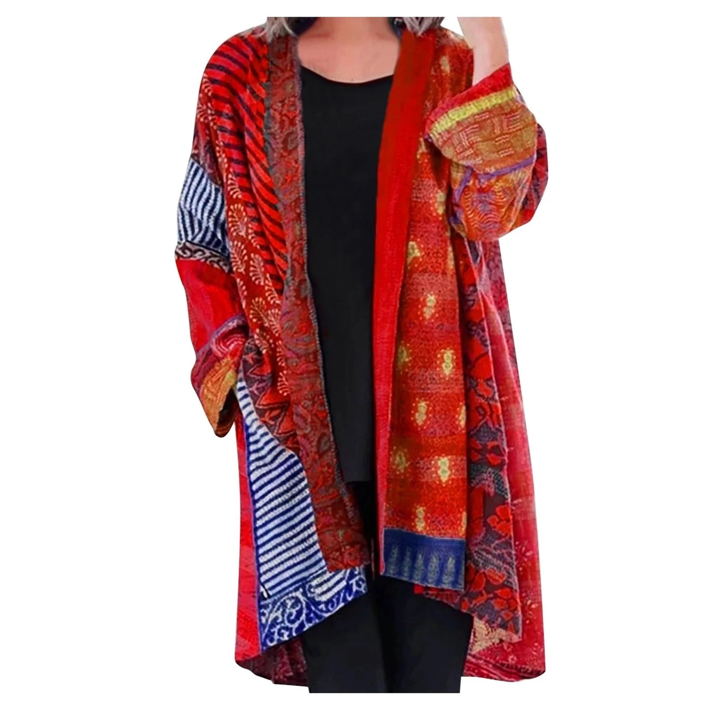 AMELIE™ | CARDIGAN LUNGO IN STILE BOHÉMIEN