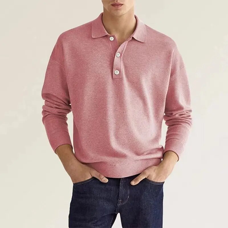 Tommaso | Polo a maniche lunghe: massima eleganza e comfort