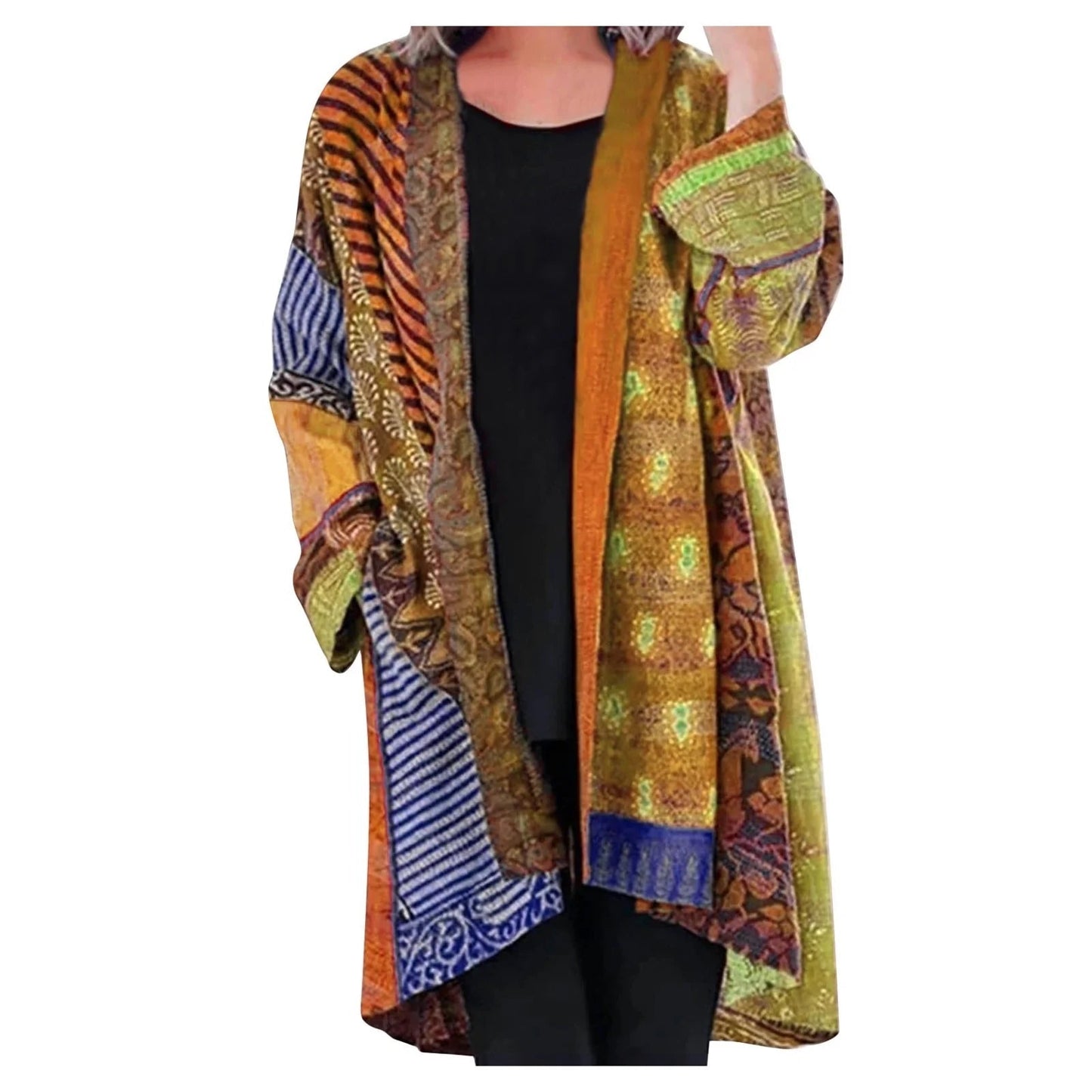 AMELIE™ | CARDIGAN LUNGO IN STILE BOHÉMIEN