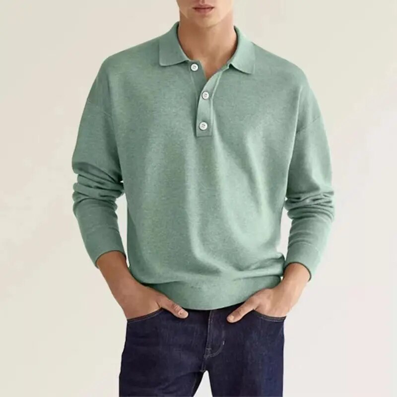 Tommaso | Polo a maniche lunghe: massima eleganza e comfort
