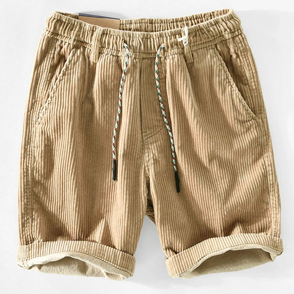Maxwell™ | Pantaloncini di velluto a coste retrò estivi da uomo (1+1 GRATUITO)
