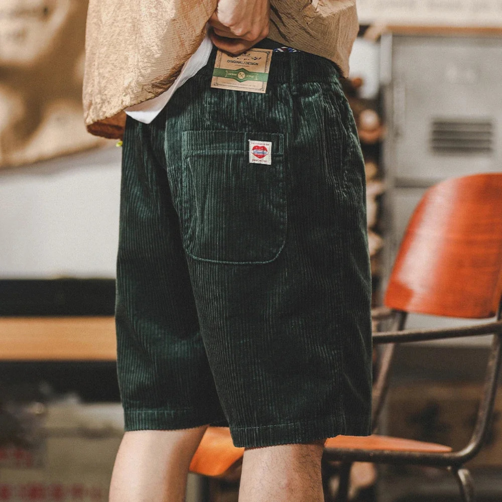 Maxwell™ | Pantaloncini di velluto a coste retrò estivi da uomo (1+1 GRATUITO)