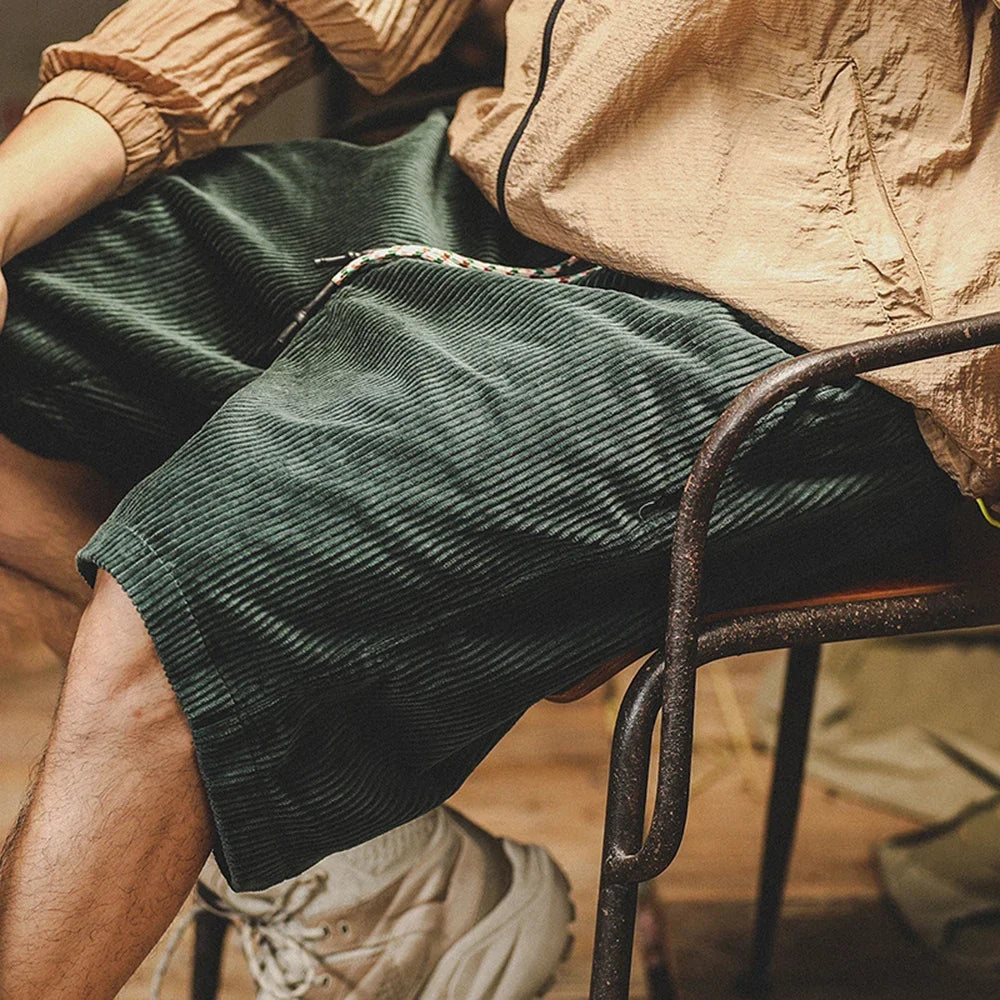 Maxwell™ | Pantaloncini di velluto a coste retrò estivi da uomo (1+1 GRATUITO)