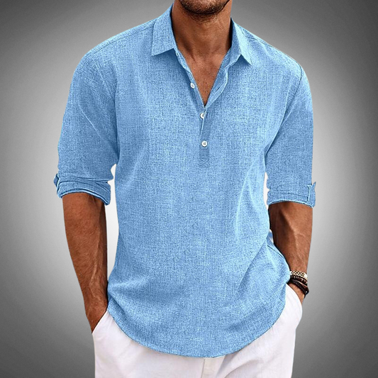 GIVALLI™ | CAMICIA CLASSICA IN LINO