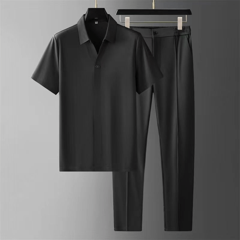 Giuseppe｜Set di pantaloni e camicetta in lino